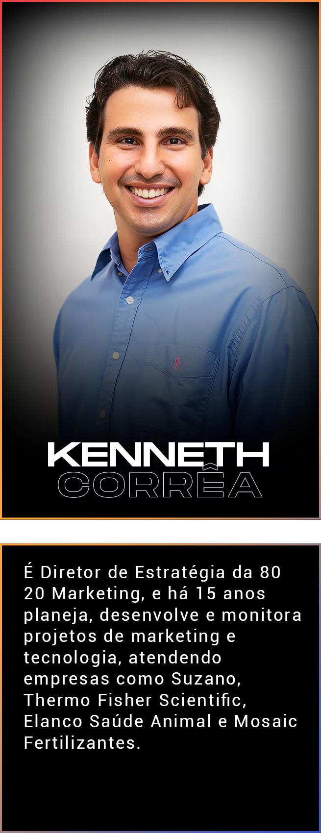 Palestrante - KENNETH CORRÊA