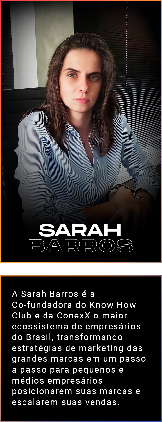 Palestrante - SARAH BARROS (1)